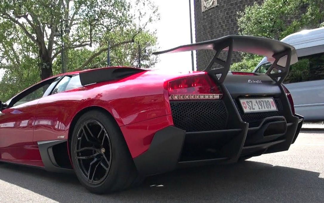 兰博基尼蝙蝠murcielago 来自意大利纯正V12的怒吼! 排气声浪集锦
